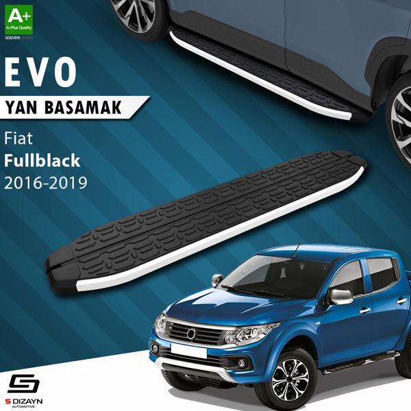 S-Dizayn Fiat Fullback Evo Aluminyum Yan Basamak 193 Cm 2016-2019 - Image 1