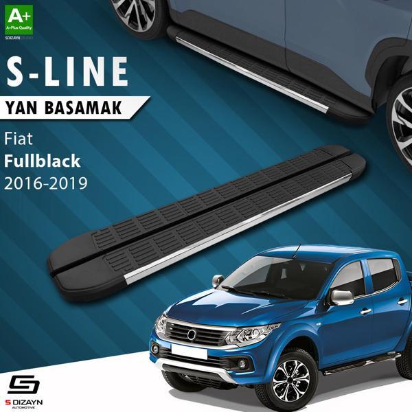 S-Dizayn Fiat Fullback S-Line Krom Yan Basamak 193 Cm 2016-2019 - Image 1