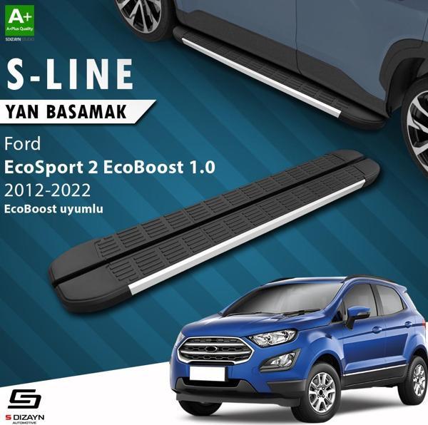 S-Dizayn Ford EcoSport 2 EcoBoost 1.0 S-Line Aluminyum Yan Basamak 173 Cm 2012-2022 - Image 1