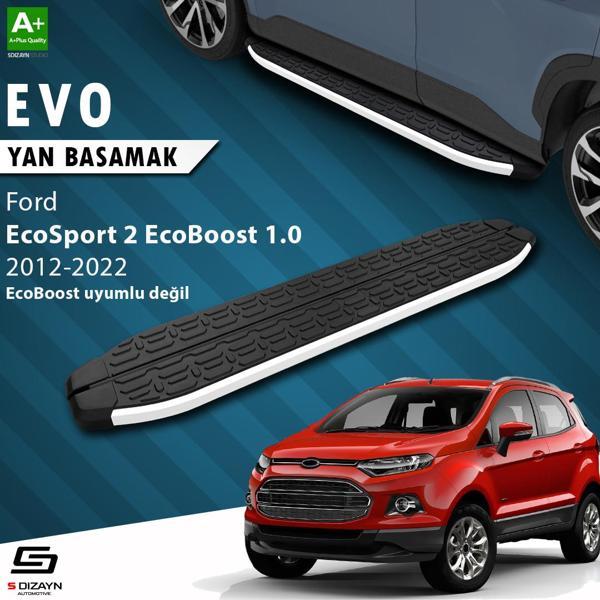 S-Dizayn Ford EcoSport 2 Evo Aluminyum Yan Basamak 173 Cm 2012-2022 - Image 1