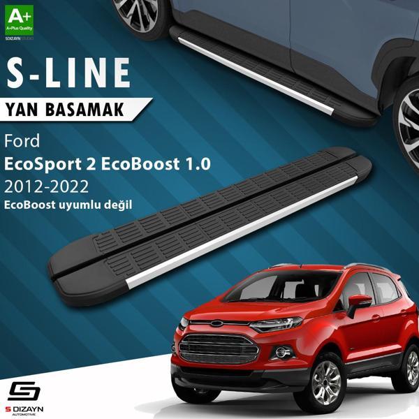 S-Dizayn Ford EcoSport 2 S-Line Aluminyum Yan Basamak 173 Cm 2012-2022 - Image 1