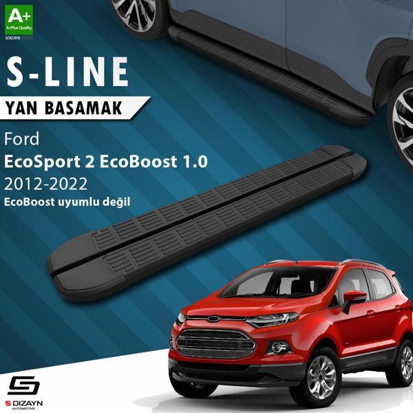 S-Dizayn Ford EcoSport 2 S-Line Siyah Yan Basamak 173 Cm 2012-2022 - Image 1