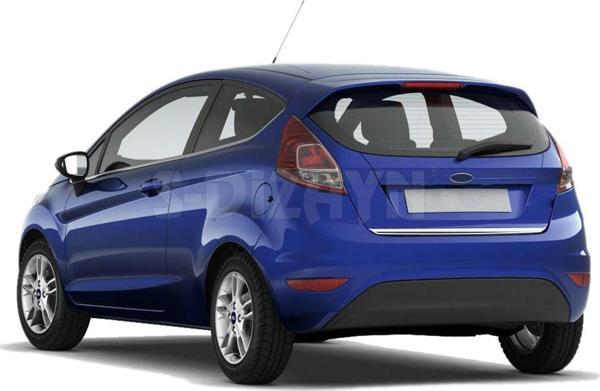 S-Dizayn Ford Fiesta Krom Bagaj Alt Çıtası 2009-2017 - Image 1