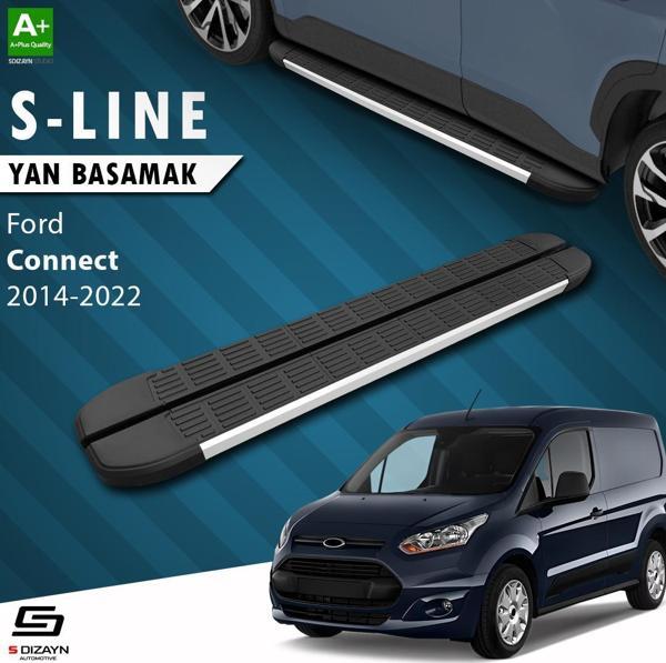 S-Dizayn Ford Connect 2 S-Line Aluminyum Yan Basamak 183 Cm 2014-2023 - Image 1