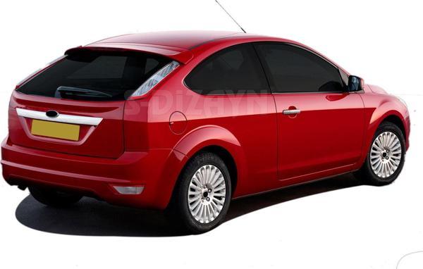 S-Dizayn Ford Focus 2 Krom Kapı Kolu 2 Kapı 2008-2011 - Image 1
