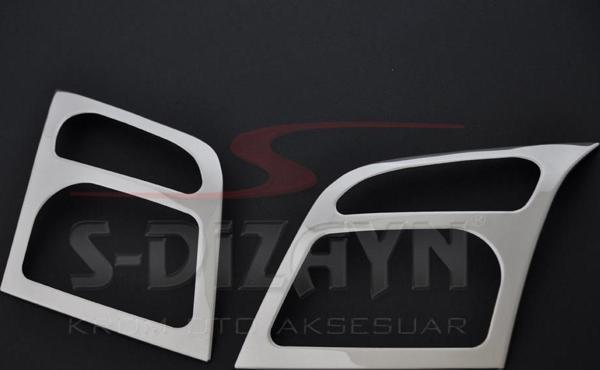 S-Dizayn Ford Connect Krom Far Çerçevesi 2 Prç 2002-2009 - Image 1