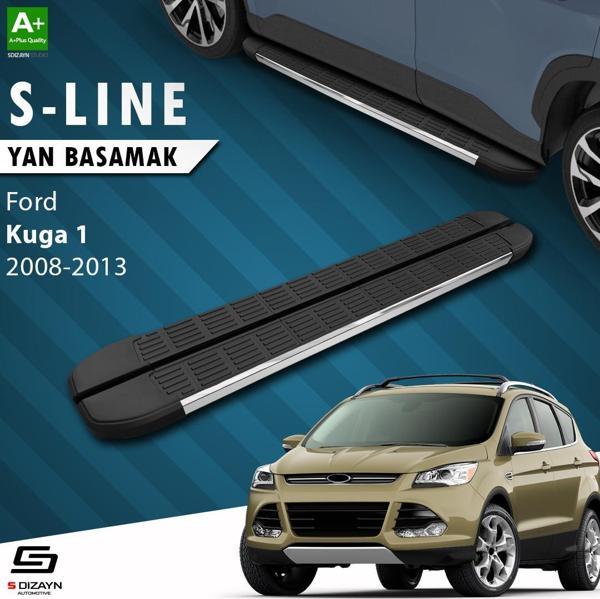 S-Dizayn Ford Kuga 1 S-Line Krom Yan Basamak 183 Cm 2008-2012 - Image 1