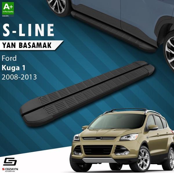 S-Dizayn Ford Kuga 1 S-Line Siyah Yan Basamak 183 Cm 2008-2012 - Image 1