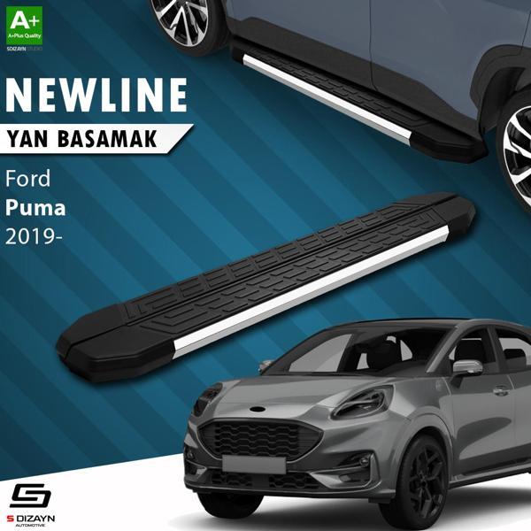 S-Dizayn Ford Puma NewLine Krom Yan Basamak 173 Cm 2019 Üzeri - Image 1