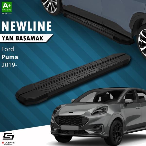 S-Dizayn Ford Puma NewLine Siyah Yan Basamak 173 Cm 2019 Üzeri - Image 1