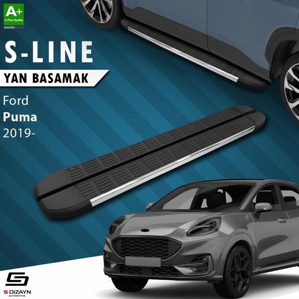 S-Dizayn Ford Puma S-Line Krom Yan Basamak 173 Cm 2019 Üzeri - Image 1