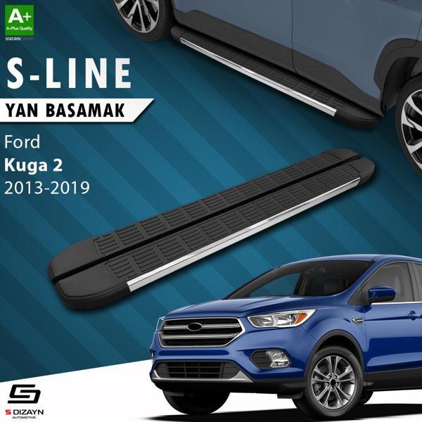 S-Dizayn Ford Kuga 2 S-Line Krom Yan Basamak 183 Cm 2013-2019 - Image 1