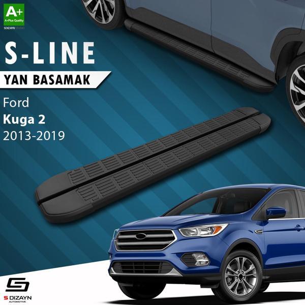 S-Dizayn Ford Kuga 2 S-Line Siyah Yan Basamak 183 Cm 2013-2019 - Image 1