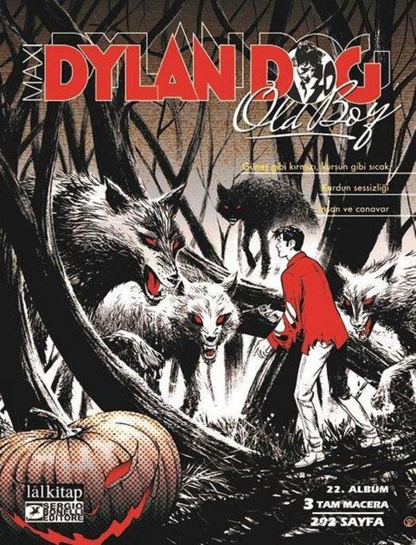 Dylan Dog Maxi Albüm 22 - Güneş Gibi Kırmızı Kurşun Gibi Sıcak - Lal - Image 1