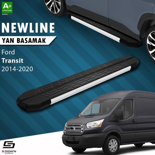 S-Dizayn Ford Transit 5 NewLine Aluminyum Yan Basamak 283 Cm 2014-2020 - Image 1