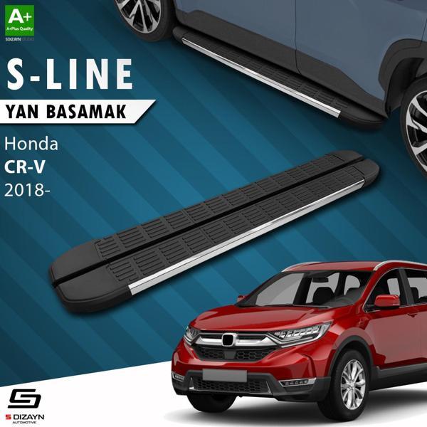 S-Dizayn Honda CR-V 5 S-Line Krom Yan Basamak 173 Cm 2018 Üzeri - Image 1