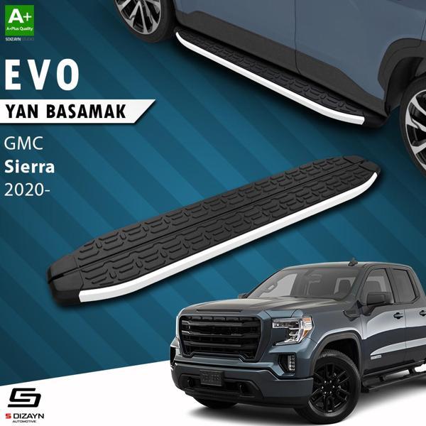 S-Dizayn GMC Sierra 5 Evo Aluminyum Yan Basamak 213 Cm 2020 Üzeri - Image 1