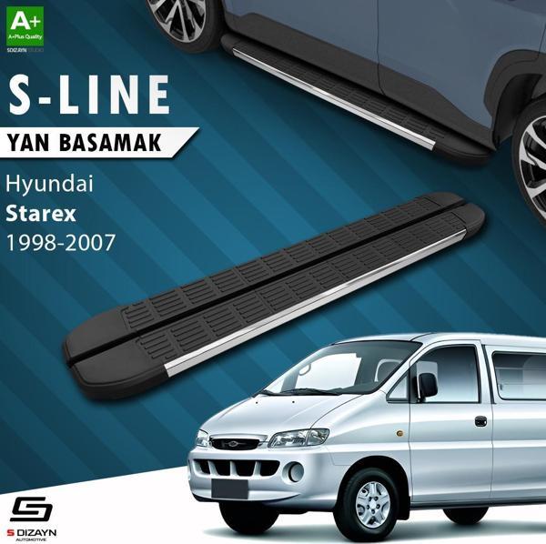 S-Dizayn Hyundai H-1 Starex S-Line Krom Yan Basamak 193 Cm 1998-2007 - Image 1