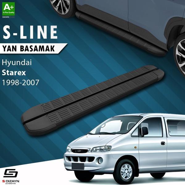 S-Dizayn Hyundai H-1 Starex S-Line Siyah Yan Basamak 193 Cm 1998-2007 - Image 1