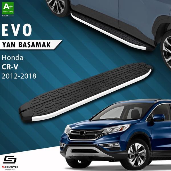 S-Dizayn Honda CR-V 4 Evo Aluminyum Yan Basamak 173 Cm 2012-2018 - Image 1