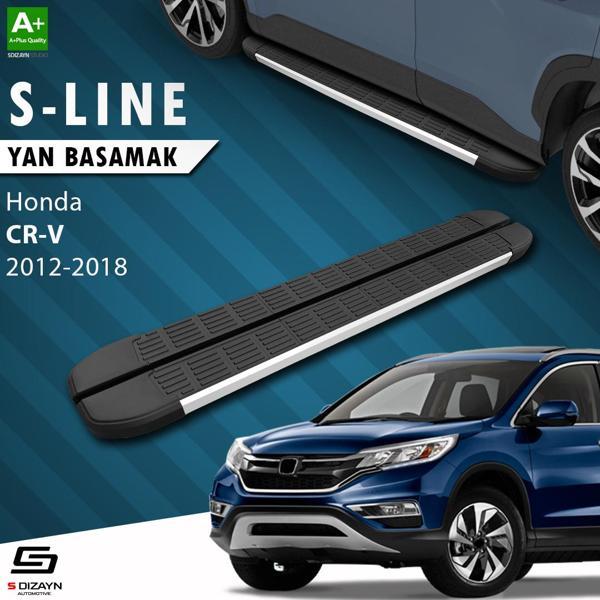 S-Dizayn Honda CR-V 4 S-Line Aluminyum Yan Basamak 173 Cm 2012-2018 - Image 1