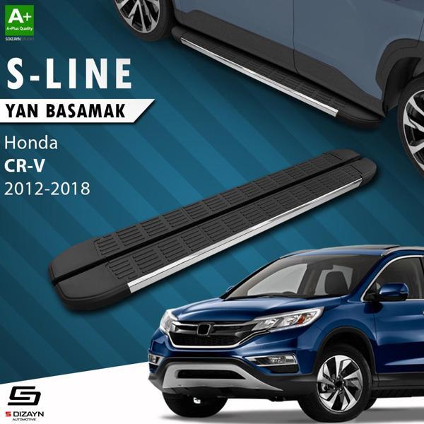S-Dizayn Honda CR-V 4 S-Line Krom Yan Basamak 173 Cm 2012-2018 - Image 1
