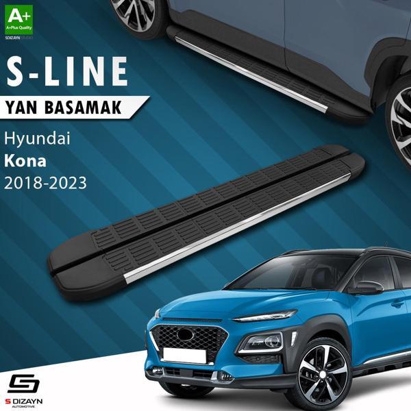 S-Dizayn Hyundai Kona S-Line Krom Yan Basamak 173 Cm 2018-2023 - Image 1