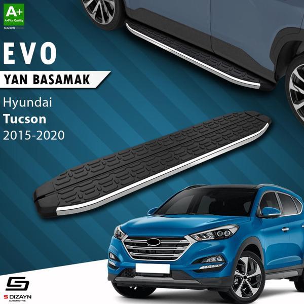 S-Dizayn Hyundai Tucson 3 Evo Krom Yan Basamak 173 Cm 2015-2020 - Image 1
