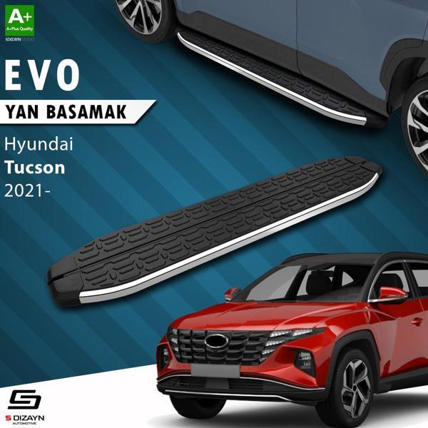 S-Dizayn Hyundai Tucson 4 Evo Krom Yan Basamak 173 Cm 2021 Üzeri - Image 1
