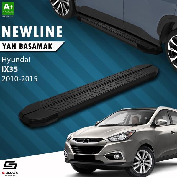 S-Dizayn Hyundai IX-35 NewLine Siyah Yan Basamak 173 Cm 2010-2015 - Image 1