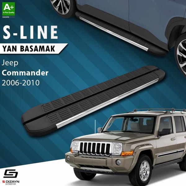 S-Dizayn Jeep Commander S-Line Krom Yan Basamak 173 Cm 2006-2010 - Image 1