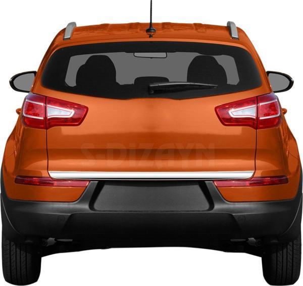 S-Dizayn Kia Sportage Krom Bagaj Alt Çıta 2010-2015 - Image 1