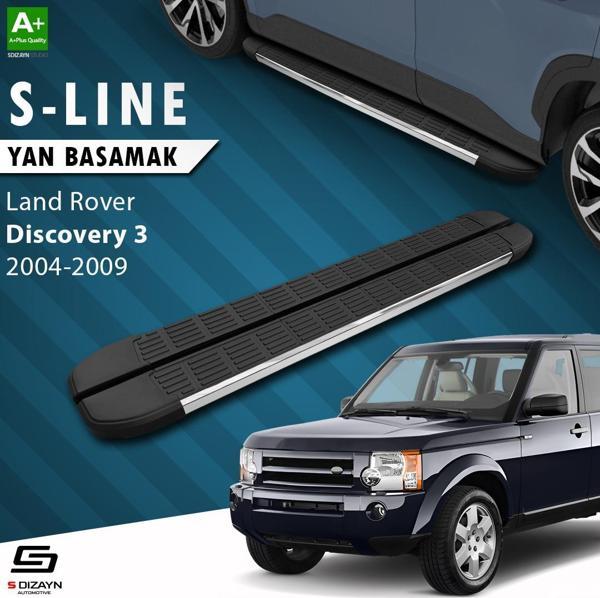 S-Dizayn Land Rover Discovery 3 S-Line Krom Yan Basamak 193 Cm 2004-2009 - Image 1