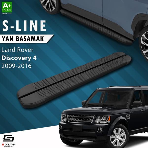 S-Dizayn Land Rover Discovery 4 S-Line Siyah Yan Basamak 193 Cm 2009-2016 - Image 1