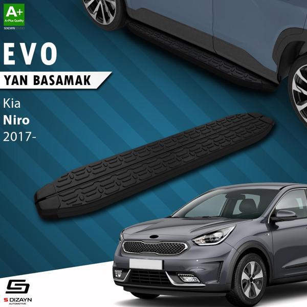 S-Dizayn Kia Niro Evo Siyah Yan Basamak 183 Cm 2017 Üzeri - Image 1