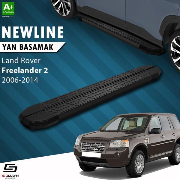 S-Dizayn Land Rover Freelander 2 NewLine Siyah Yan Basamak 173 Cm 2006-2014 - Image 1