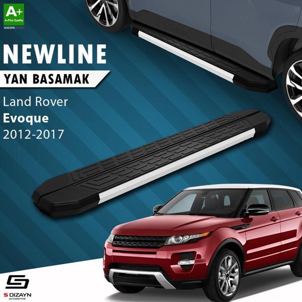 S-Dizayn Land Rover Range Rover Evoque NewLine Aluminyum Yan Basamak 173 Cm 2012-2017 - Image 1