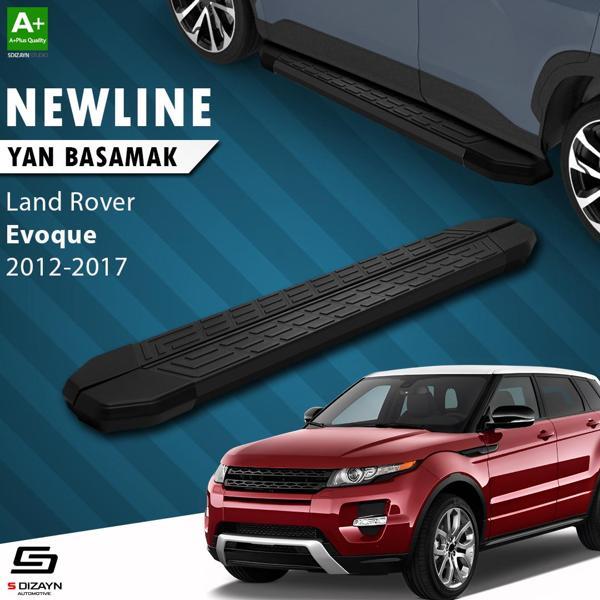 S-Dizayn Land Rover Range Rover Evoque NewLine Siyah Yan Basamak 173 Cm 2012-2017 - Image 1