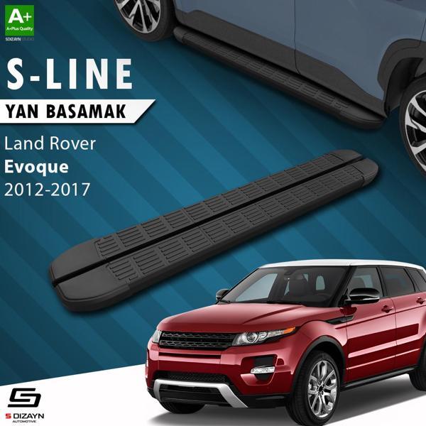 S-Dizayn Land Rover Range Rover Evoque S-Line Siyah Yan Basamak 173 Cm 2012-2017 - Image 1