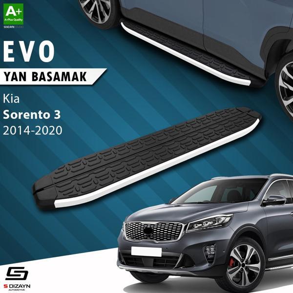 S-Dizayn Kia Sorento 3 Evo Aluminyum Yan Basamak 183 Cm 2014-2020 - Image 1