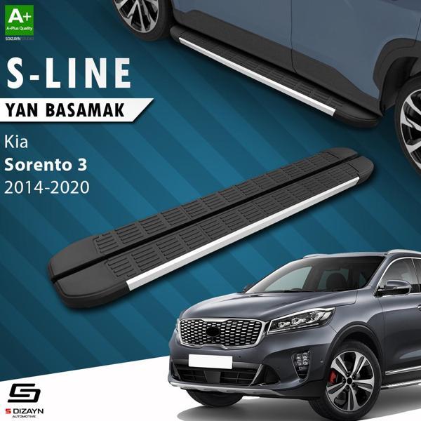 S-Dizayn Kia Sorento 3 S-Line Aluminyum Yan Basamak 183 Cm 2014-2020 - Image 1