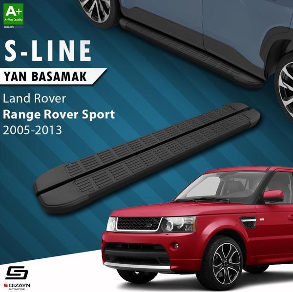 S-Dizayn Land Rover Range Rover Sport S-Line Siyah Yan Basamak 183 Cm 2005-2013 - Image 1
