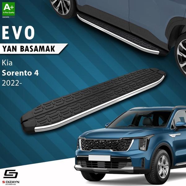 S-Dizayn Kia Sorento 4 Evo Krom Yan Basamak 183 Cm 2022 Üzeri - Image 1