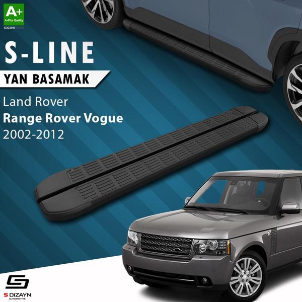 S-Dizayn Land Rover Range Rover Vogue 2 S-Line Siyah Yan Basamak 183 Cm 2002-2012 - Image 1