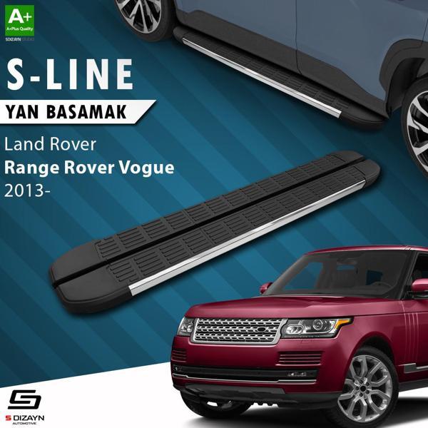 S-Dizayn Land Rover Rover Range Rover Vogue 3 S-Line Krom Yan Basamak 193 Cm 2013 Üzeri - Image 1