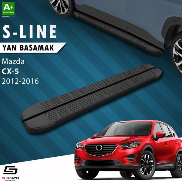 S-Dizayn Mazda CX-5 S-Line Siyah Yan Basamak 183 Cm 2012-2016 - Image 1