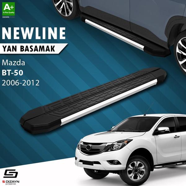 S-Dizayn Mazda BT-50 Pick-Up NewLine Krom Yan Basamak 193 Cm 2006-2012 - Image 1