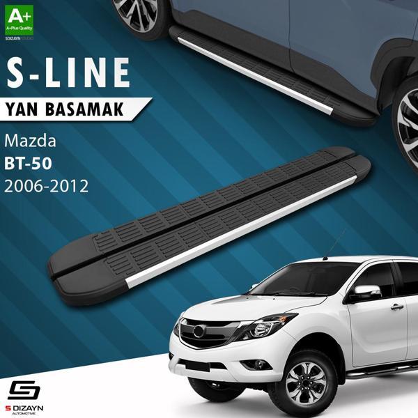 S-Dizayn Mazda BT-50 Pick-Up S-Line Aluminyum Yan Basamak 193 Cm 2006-2012 - Image 1
