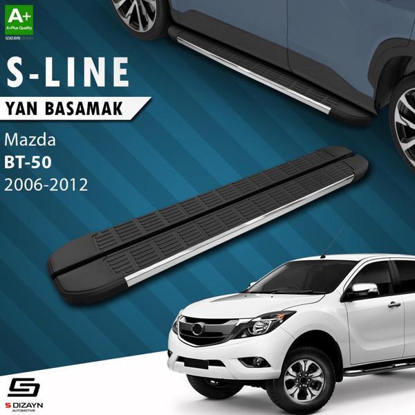 S-Dizayn Mazda BT-50 Pick-Up S-Line Krom Yan Basamak 193 Cm 2006-2012 - Image 1