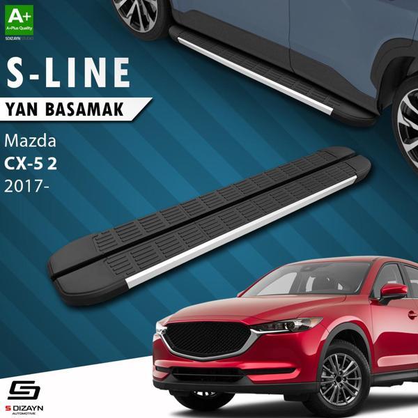 S-Dizayn Mazda CX-5 2 S-Line Aluminyum Yan Basamak 183 Cm 2017 Üzeri - Image 1